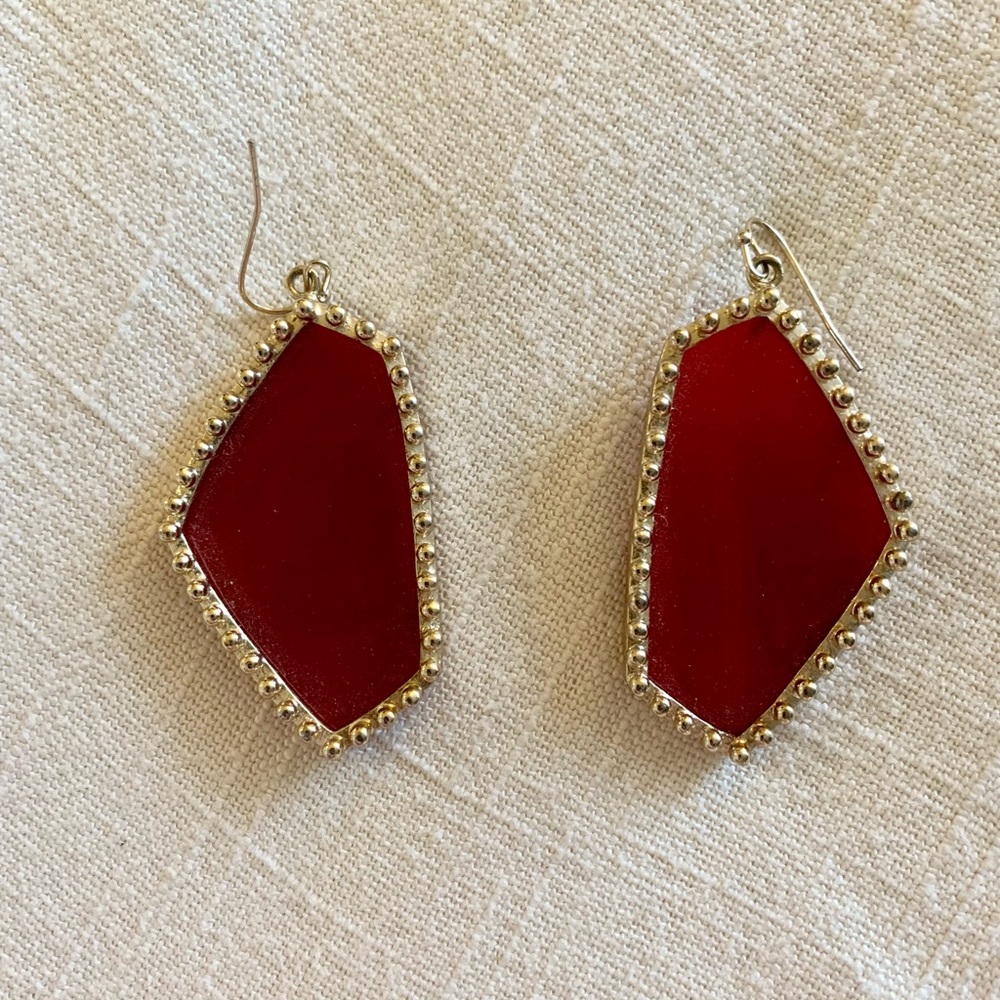 Vintage Kendra Scott Pink Drop Earrings